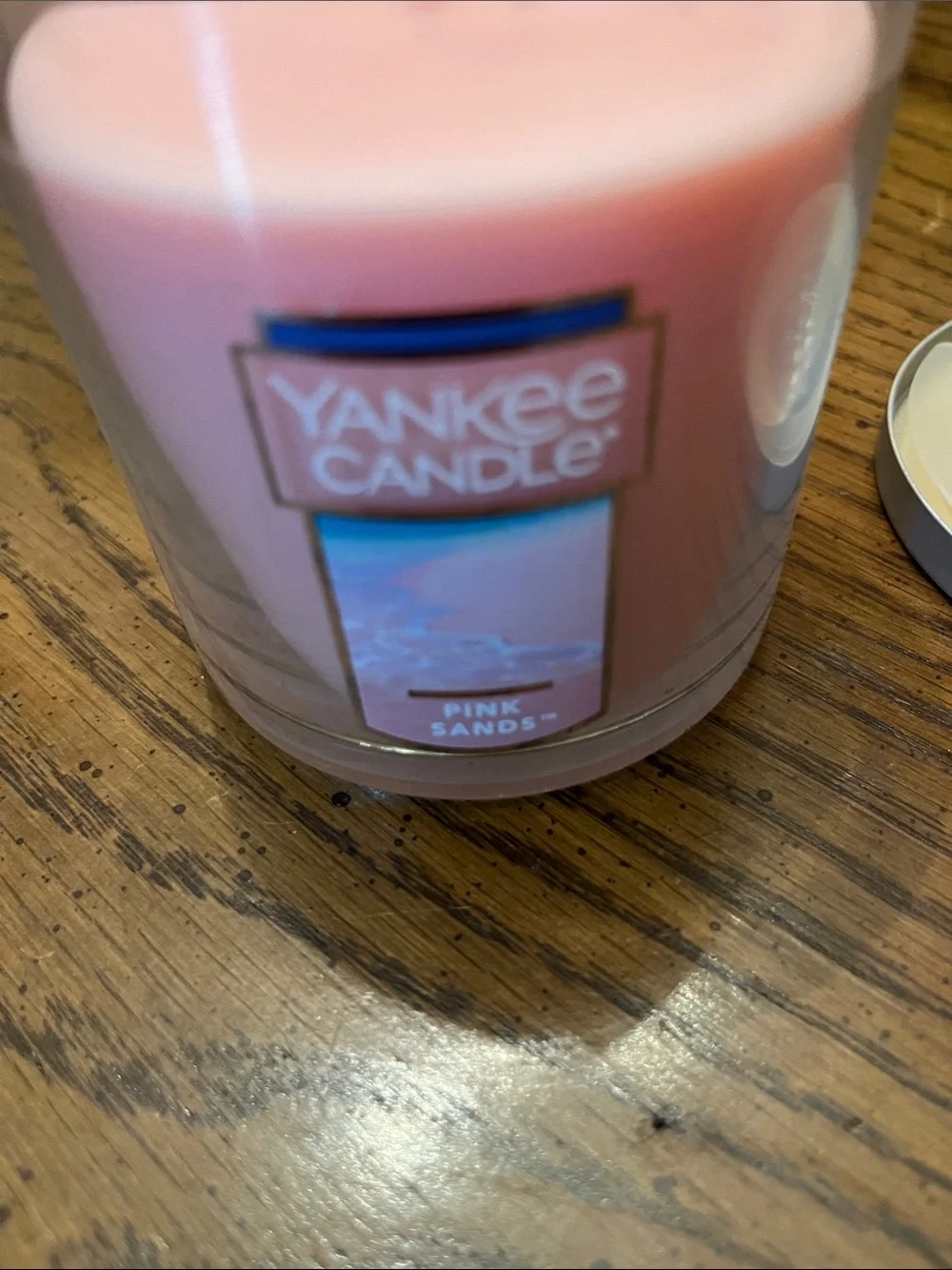 Yankee Candle Pink Sands Small‎ Jar Candle, new
